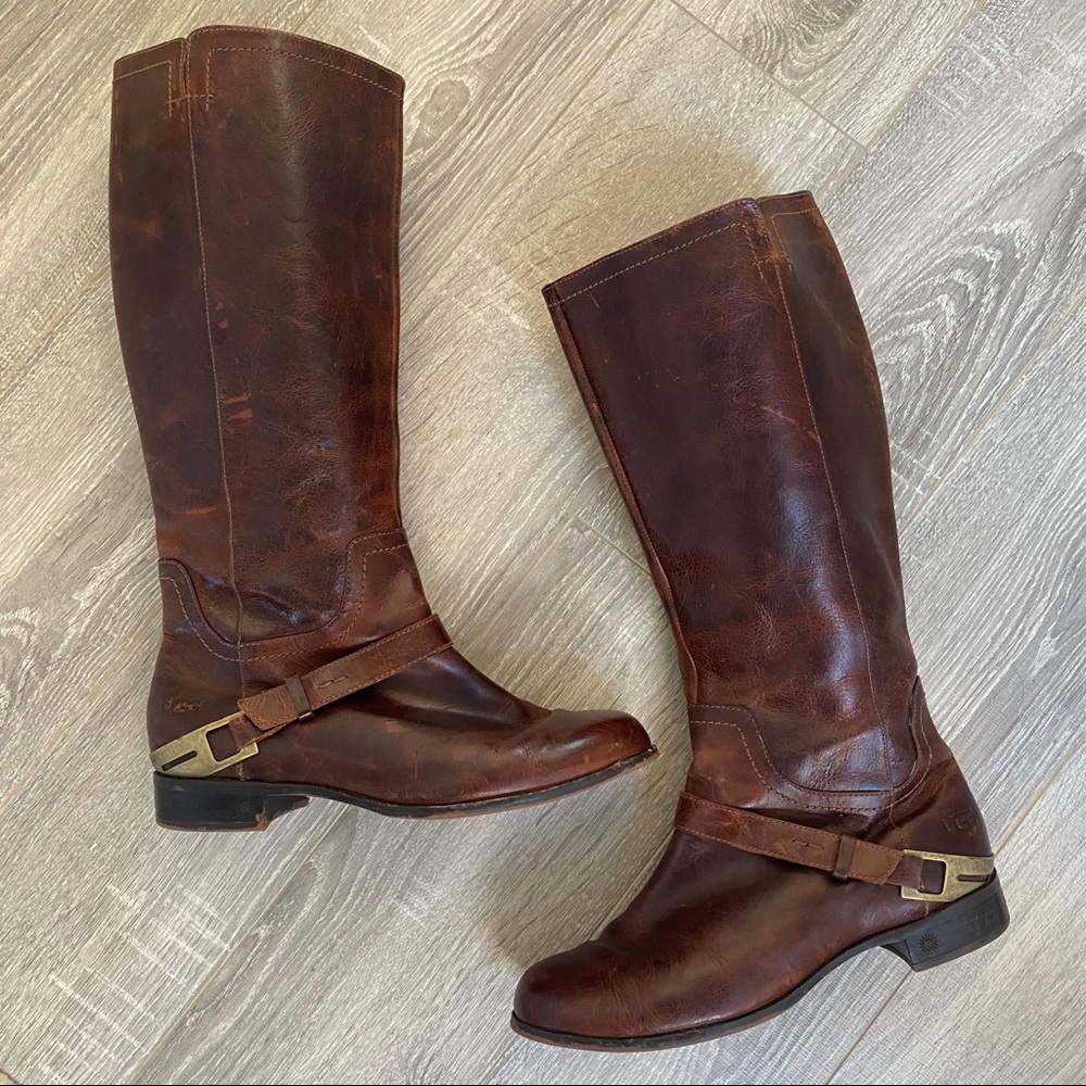 UGG Channing ll leather riding boots
